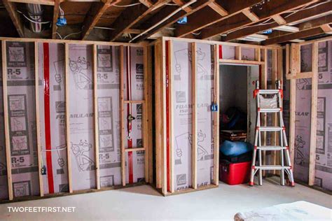 framing a basement wall against concrete electrical boxes|framing walls for basement room.